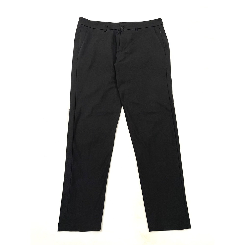Lululemon Men's Commission Slim-Fit Pant 36x31 Black‎ Chino Stretch Lightweight
